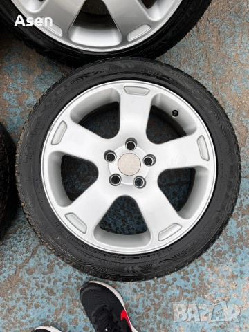 Продавам джанти 17-ски със зимни гуми , снимка 4 - Гуми и джанти - 54047768