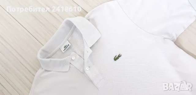 Lacoste Pique Cotton Classic Fit Mens Size 4 - M ОРИГИНАЛ! Мъжка Тениска!