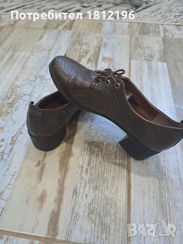 Дамски обувки в кяфяво, снимка 1 - Дамски ежедневни обувки - 42764831