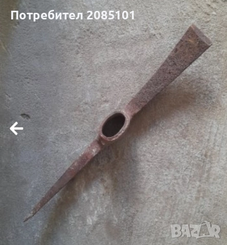 Кирка, снимка 2 - Антикварни и старинни предмети - 52261271