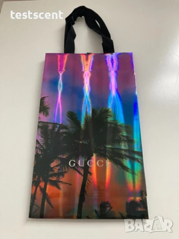 Автентична бутикова подаръчна торба GUCCI Limited Edition 38x23, снимка 6 - Други - 35803822