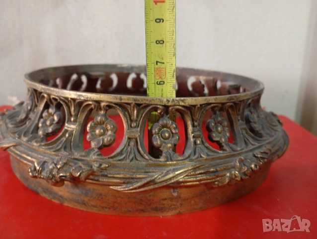 Стара барокова. поставка, снимка 2 - Други ценни предмети - 53922982