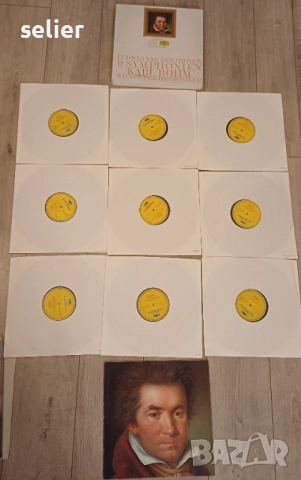 Ludwig van Beethoven – Karl Böhm, Vienna Philharmonic Orchestra* ‎– 9 Symphonies BOX SET  от 9 плочи, снимка 3 - Грамофонни плочи - 52619526