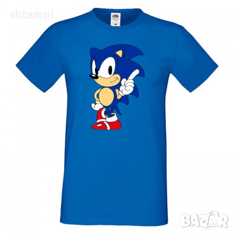 Мъжка тениска Sonik 006 Игра,Изненада,Подарък,Празник,Повод, снимка 8 - Тениски - 37246199