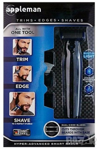 НАМАЛЕНИЕ Електрическа самобръсначка тример за мъже бръснач MicroTouch Solo, снимка 3 - Електрически самобръсначки - 29083119