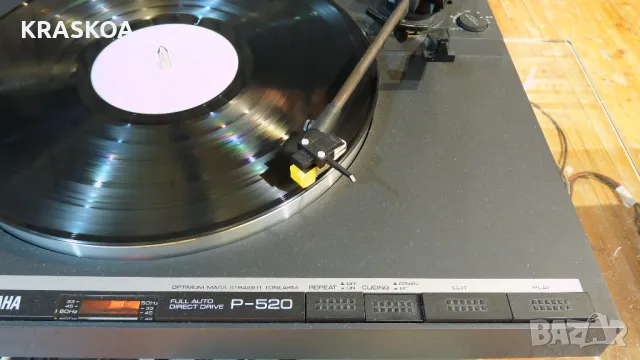 YAMAHA P-520, снимка 5 - Грамофони - 47959701