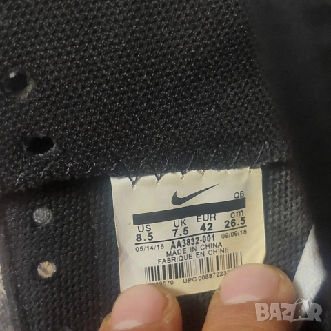 OFF-WHITE x NIKE Blazer Studio Mid 'Grim Reapers' номер 42 оригинални маратонки , снимка 3 - Маратонки - 52494002