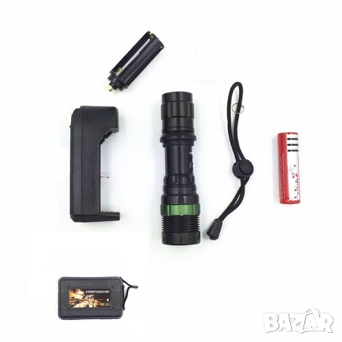 Професионален фенер с въртене и увеличение осветяване с тактова светкавица FL1, снимка 4 - Други - 52041996