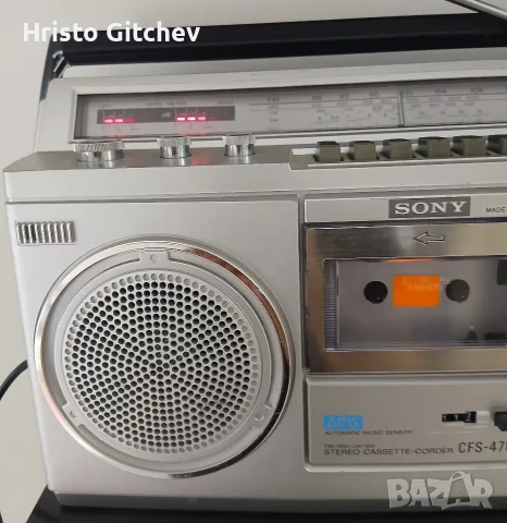 SONY Cassette-corder CFL-L, снимка 4 - Радиокасетофони, транзистори - 56057370