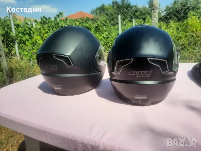 Мото каска Nolan N-104 Evo Flip, снимка 8 - Аксесоари и консумативи - 55923395