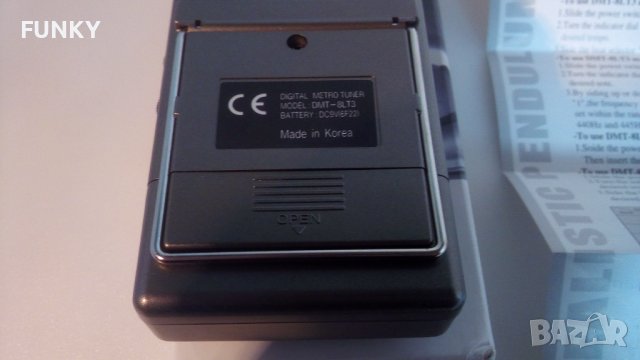 Intelli DMT8LT3 Multi-Function Digital Metronome & Tuner, снимка 12 - Китари - 38651437