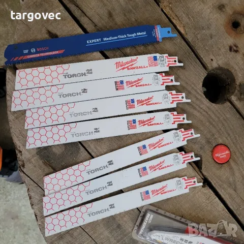 дълги ножове за реципрочен трион за метал Милуоки, снимка 3 - Други инструменти - 47782202