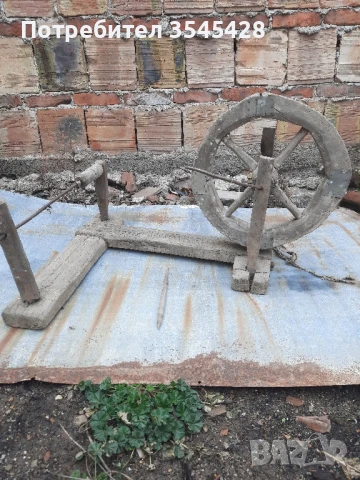 Автентично волско колело и чекрък, снимка 8 - Антикварни и старинни предмети - 50925281