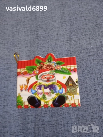 Лот от шест коледни картички , снимка 10 - Декорация за дома - 52693968