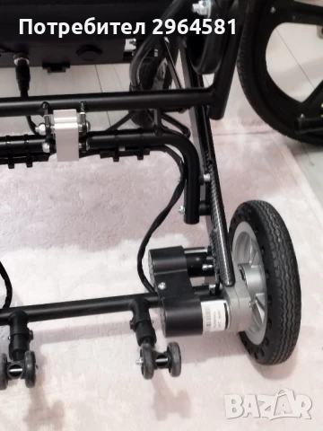 Сгъваема електрическа количка , снимка 8 - Инвалидни колички - 50832188