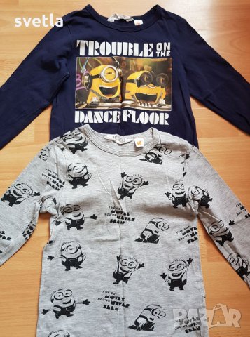 Блузи с дълъг ръкав за момче 110-116р, снимка 5 - Детски Блузи и туники - 30127921