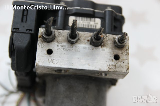 ABS модул Peugeot 307 / 96 573 531 80 / 9657353180 / 0265950368 / 0 265 234 140 / 0265234140, снимка 3 - Части - 31594624