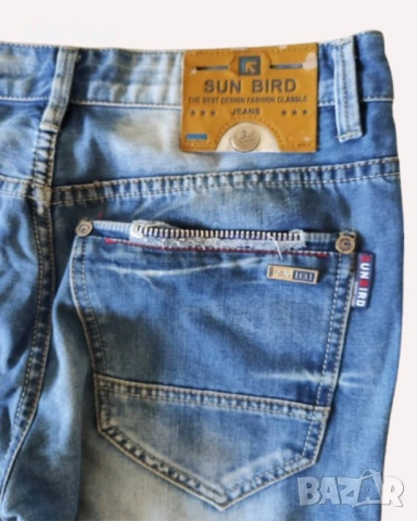 Мъжки дънки SUN BIRD – размер 31 – много запазени, снимка 12 - Дънки - 54111399