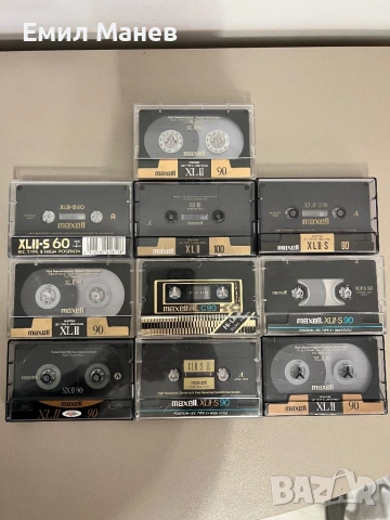 Maxell аудио касети