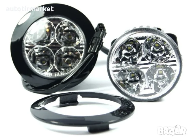 LED DRL Кръгли дневни светлини M – Tech 902HP – LD902, снимка 3 - Аксесоари и консумативи - 56053755