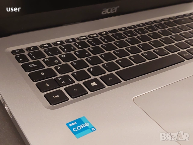 12GB RAM, Core i3-1115G4, 512GB SSD NVMe, 17.3" лаптоп Acer Aspire 3 A317 A317-53, снимка 5 - Лаптопи за работа - 53991287