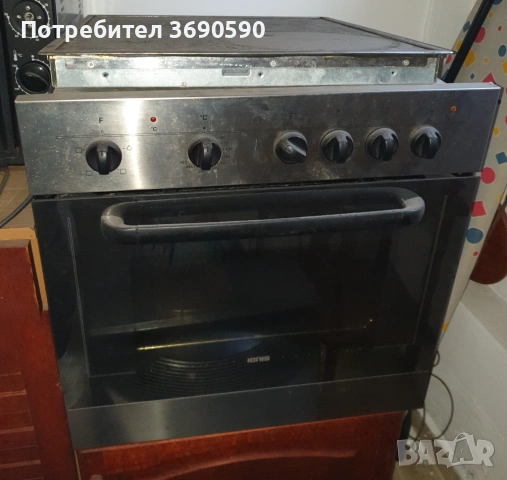 Готварска печка IGNIS и керамични котлони Privileg, за вграждане