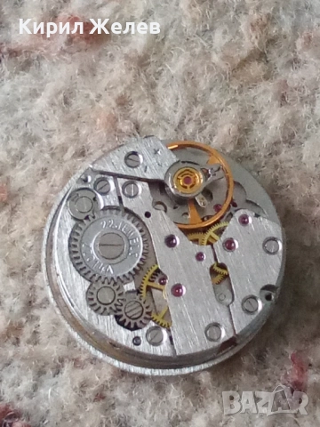 Механизъм с циферблат от стар ръчен часовник 18088, снимка 7 - Мъжки - 52270184