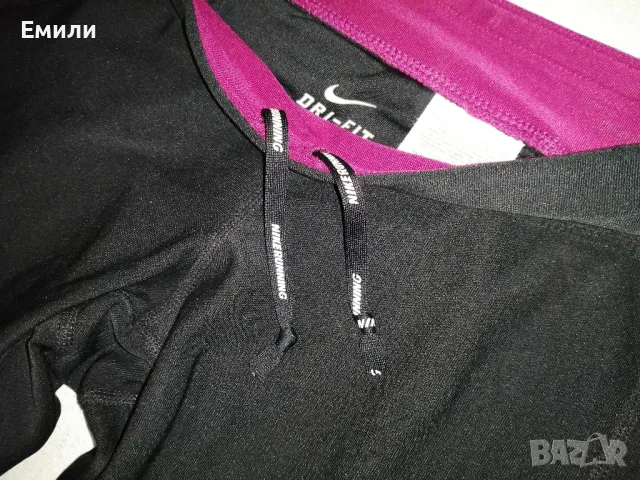 Nike Dri-FIT оригинален дамски клин в черен цвят р-р XS, снимка 6 - Клинове - 48428650