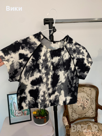 Къса тениска в размер L, подходяща е и за М, снимка 5 - Тениски - 44922612