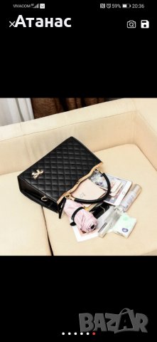 Стилна дамска кожена чанта , снимка 8 - Чанти - 31448678