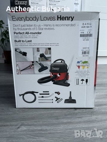 Прахосмукачка Хенри Henry Hoover Внос от Англия, снимка 4 - Прахосмукачки - 34438495