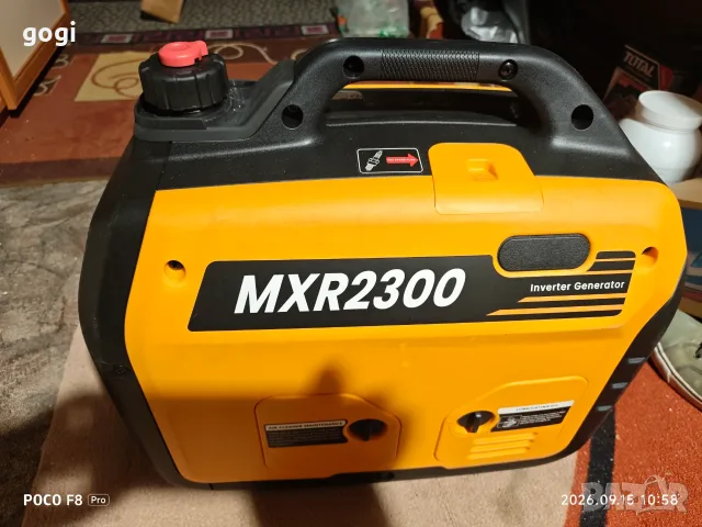 Инверторен монофазен бензинов генератор 2300 W, снимка 3 - Генератори - 56079838