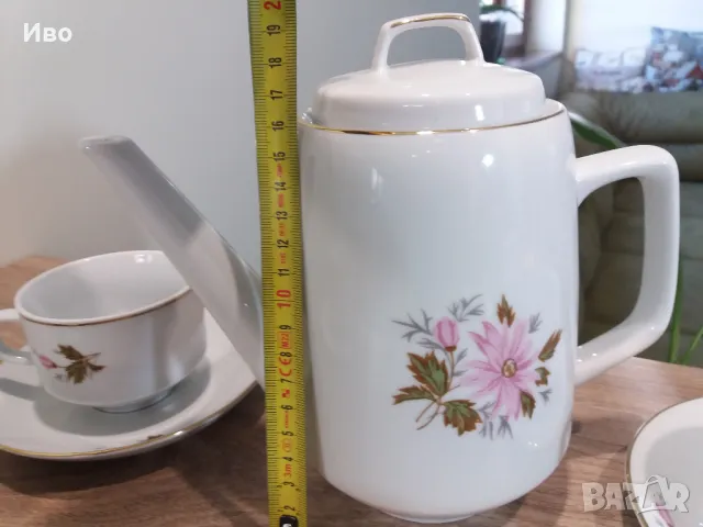 Ретро сервиз за кафе, чай , снимка 7 - Сервизи - 48561481