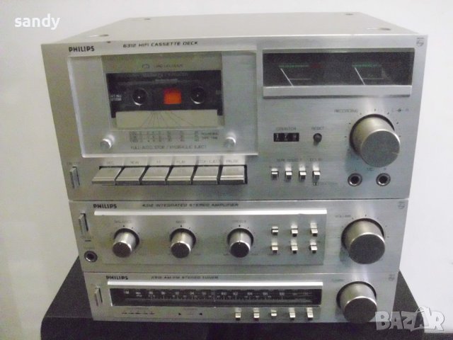 Мини уредба-Philips-4312-комплект, снимка 4 - Аудиосистеми - 40639976