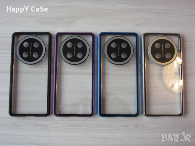 Honor Magic 7 Lite / 7 Pro / Двоен 360° магнитен кейс калъф с камера протектор, снимка 8 - Калъфи, кейсове - 48550875