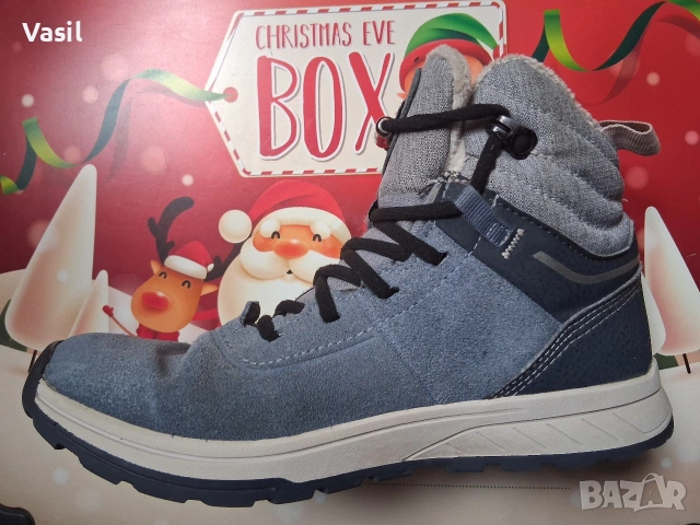 QUECHUA waterproof обувки за сняг 35 размер, снимка 5 - Детски обувки - 53052465