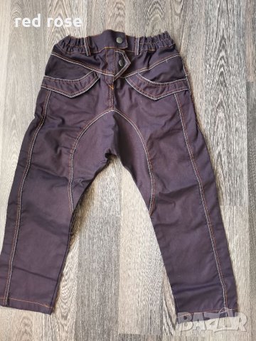 Нови дънкови спортни панталони  тип шалвари размери 98/ 104/110/116/122/128/134/140, снимка 3 - Детски панталони и дънки - 34533206