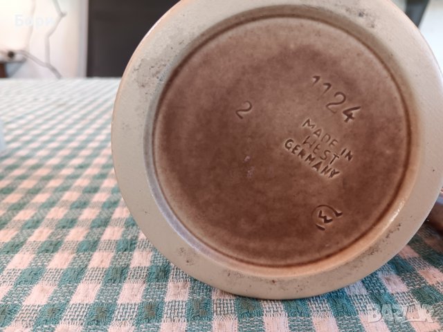 Стара немска халба за бира 1972г, снимка 7 - Чаши - 42887433