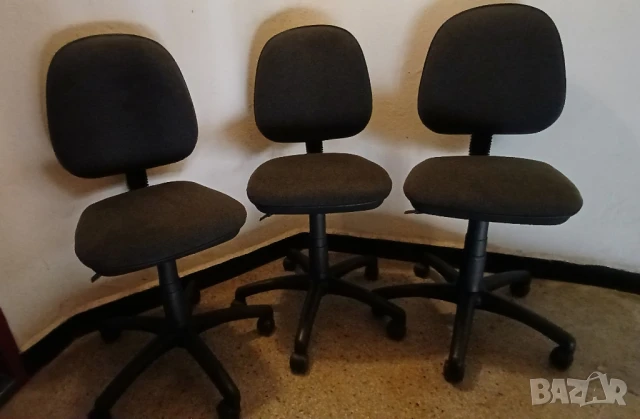 Офис столове за бюро, въртящи се, на колела., снимка 4 - Столове - 50879728
