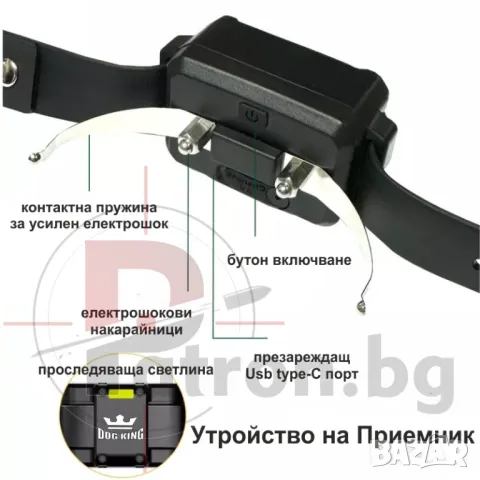 Електронен нашийник за кучета, снимка 11 - За кучета - 49450525