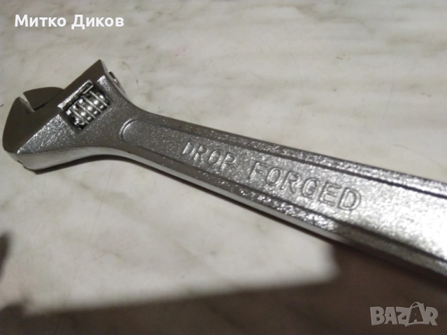 Раздвижен ключ Дробфорсед марков  нов 10 инча 25см, снимка 2 - Ключове - 53054724