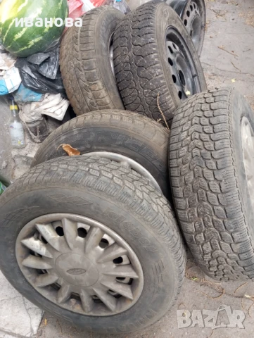 Джанти с гуми, снимка 3 - Части - 50986157