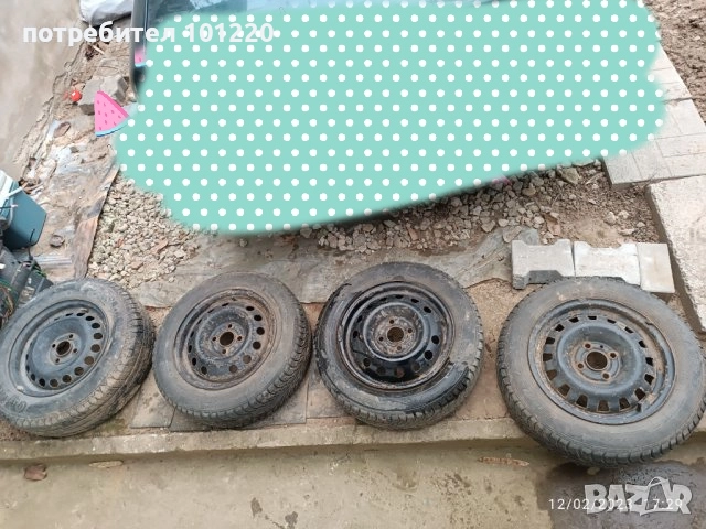 4 бр. железни джанти 14" за Opel Astra G (1998-2004), снимка 10 - Гуми и джанти - 41483029