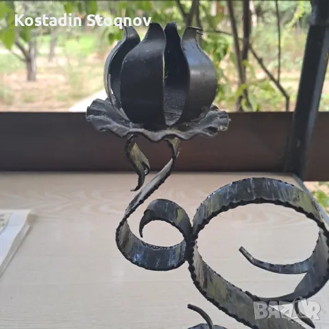 Железни декоративни   свещници, снимка 6 - Декорация за дома - 30100427