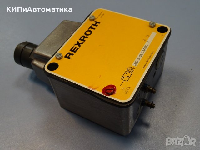 пресостат за налягяне Rexroth HED 3 OA 33/200 Bourdon tube pressure switch, снимка 4 - Резервни части за машини - 37720198