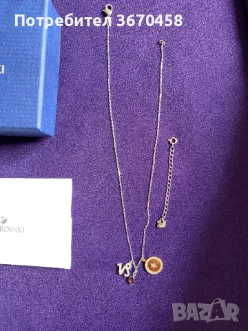 Колие Swarovski Zodiac Pendant-Capricorn horoscope 5349216 Зодиак Козирог елемент , снимка 15 - Колиета, медальони, синджири - 51365746