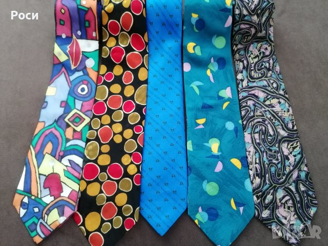 Италиански копринени вратовръзки 1, снимка 6 - Други - 39639335