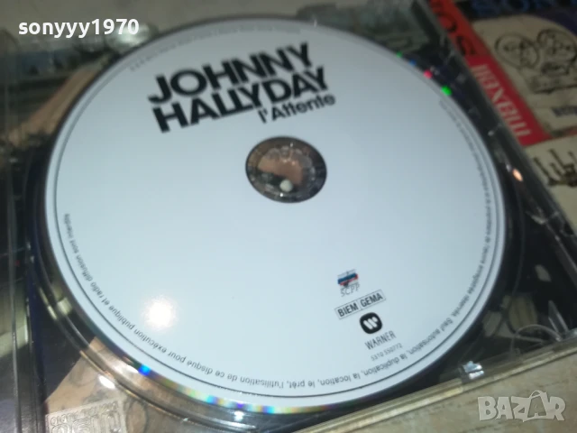 JOHNNY HALLYDAY CD 1808251953, снимка 2 - CD дискове - 51408990