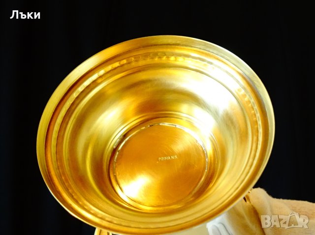 Шведска бронзова чаша за вино 300 мл., снимка 6 - Антикварни и старинни предмети - 32045207