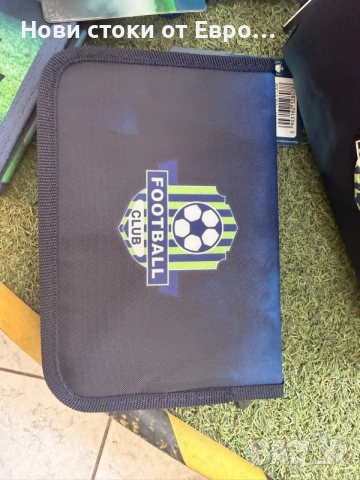 Ергономична детска раница PASO Football- комплект от 8 части, снимка 7 - Раници - 55798579